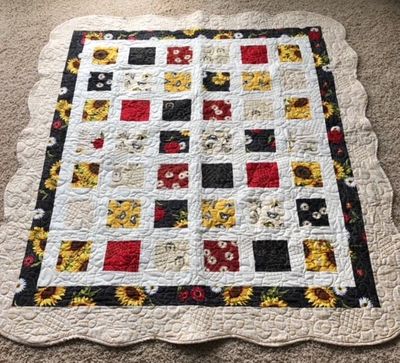 Sunflower quilt